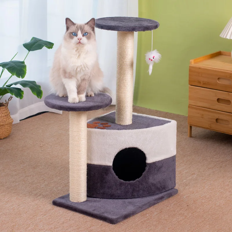 Cat Tree Nest Climbing Frame, One Pet Toy, Platform Shelf, Wear-Resistant Sisal Cat Scratching Pillar, Cat Supplies
Cat Tree Nest Climbing Frame, One Pet Toy, Platform Shelf, Wear-Resistant Sisal Cat Scratching Pillar, Cat Supplies