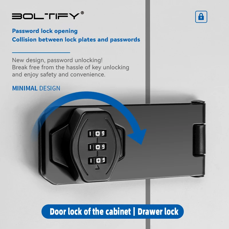 Mechanical Password Lock Household Password Lock Rotary Hasp Locks Keyless for Garden Interior Mailbox Bathroom Pet Doors
Mechanical Password Lock Household Password Lock Rotary Hasp Locks Keyless for Garden Interior Mailbox Bathroom Pet Doors