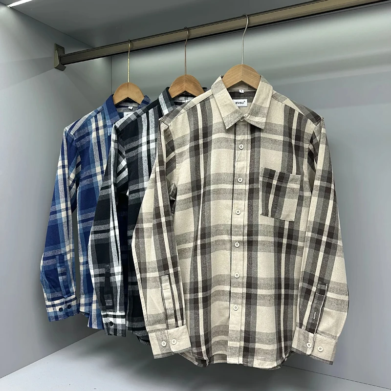 Men's Autumn Faionable Long Sve irt Tweed Patterned Woven Fabric Brued Fini Versatile Casual Sle Polyester Cotto...
Men's Autumn Faionable Long Sve irt Tweed Patterned Woven Fabric Brued Fini Versatile Casual Sle Polyester Cotto...