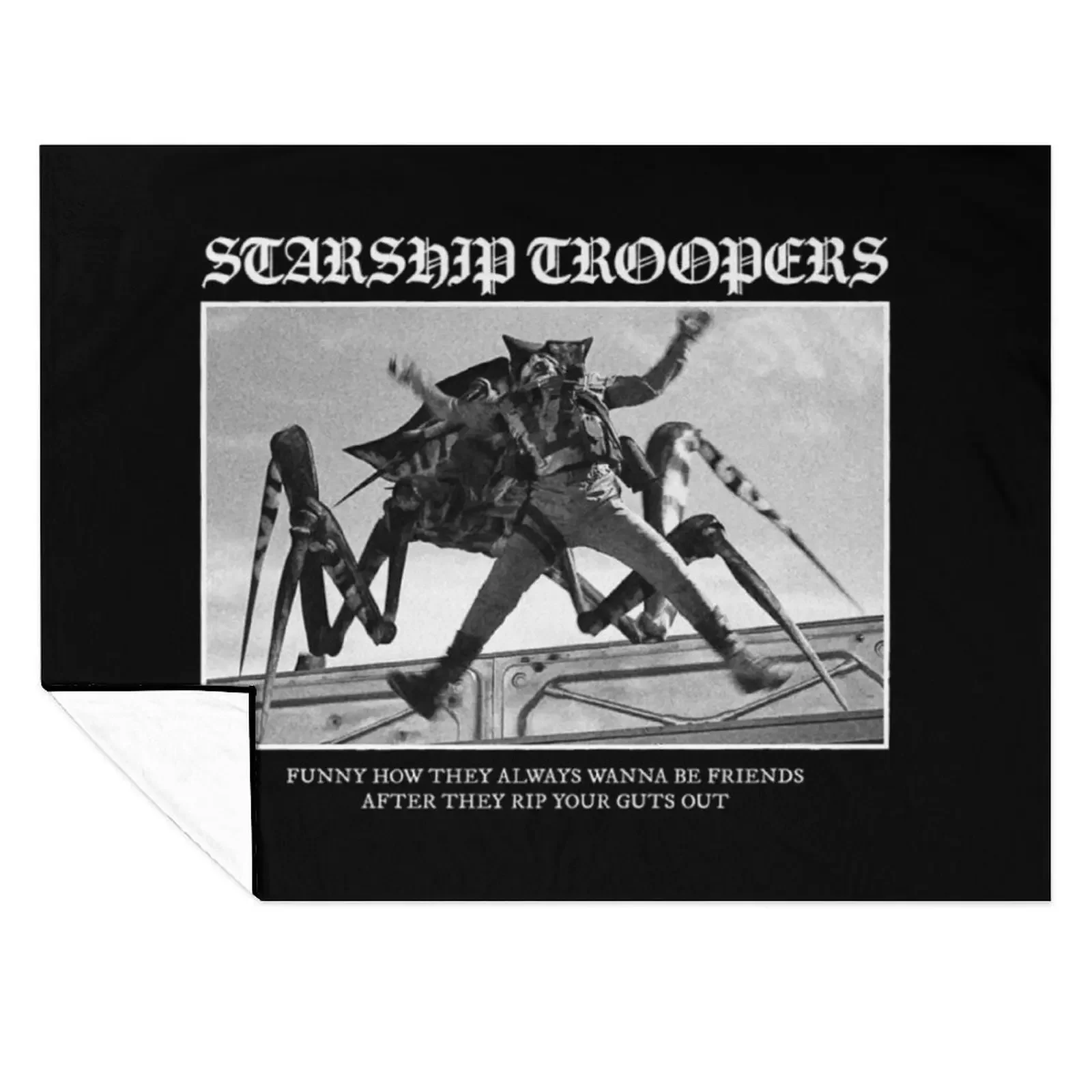 Starship Troopers Always Be Friends Throw Blanket Travel Luxury Designer For Sofa Thin Furrys Blankets
Starship Troopers Always Be Friends Throw Blanket Travel Luxury Designer For Sofa Thin Furrys Blankets