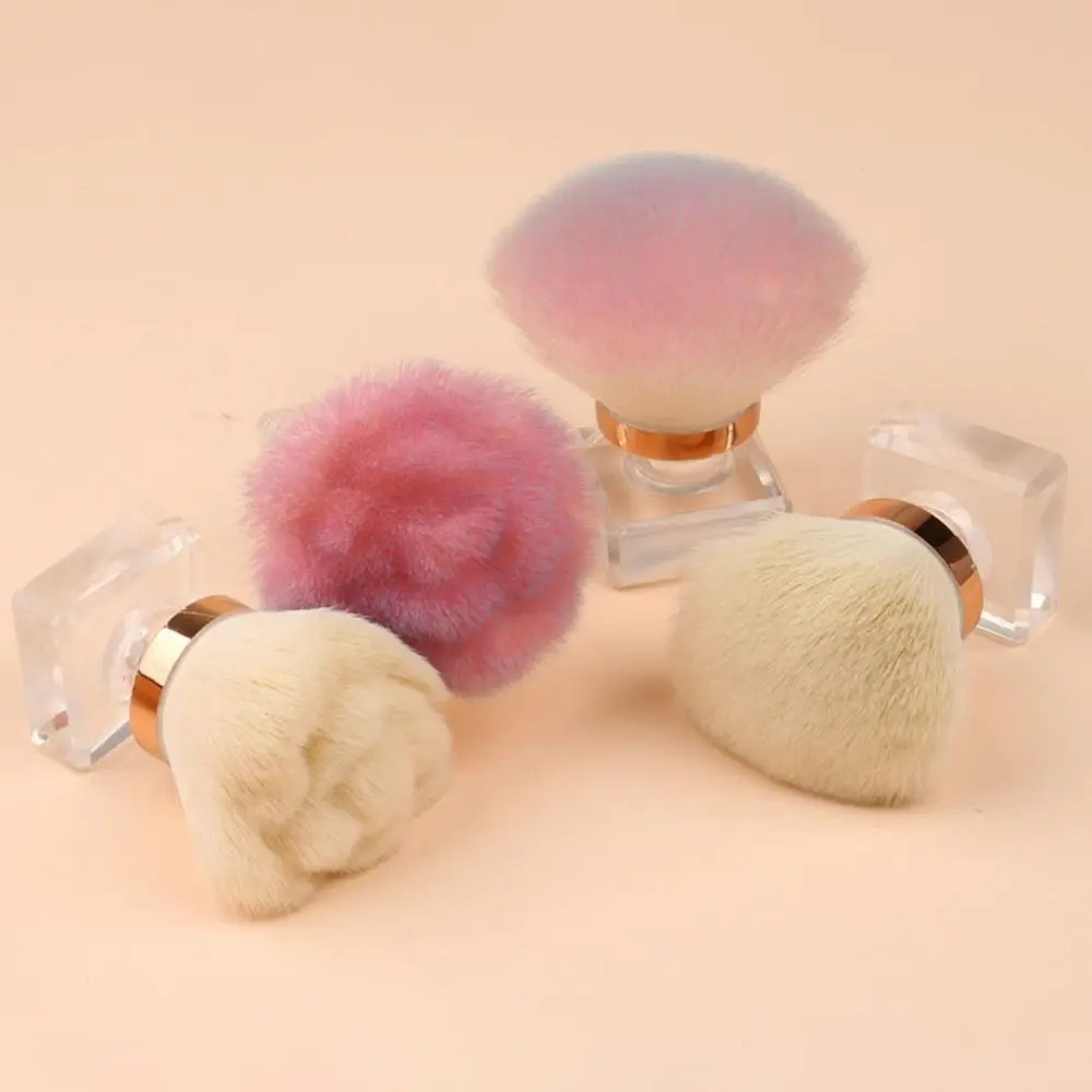 Rose Shape Powder Blusher Brush Dust-proof Cosmetic Tools Nail Cleaning Brush Nail Art Imitation Wool Makeup Brush Makeup
Rose Shape Powder Blusher Brush Dust-proof Cosmetic Tools Nail Cleaning Brush Nail Art Imitation Wool Makeup Brush Makeup