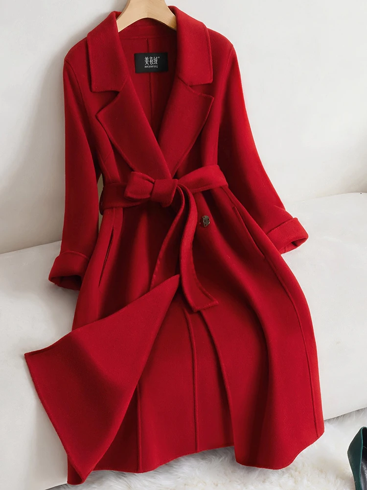 Женское красивое модное кашемировое шерстяное пальто, новинка 2023 года, зимняя элегантная высококачественная шерстяная куртка для похудения на шнуровке
Женское красивое модное кашемировое шерстяное пальто, новинка 2023 года, зимняя элегантная высококачественная шерстяная куртка для похудения на шнуровке