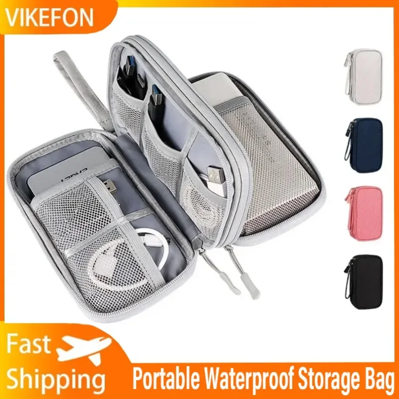 Multi-Layer Dust Proof Hard Disk Protective Cover - Digital Accessory Storage Bag for Power Bank, Data Cable, USB Cable Devices
Multi-Layer Dust Proof Hard Disk Protective Cover - Digital Accessory Storage Bag for Power Bank, Data Cable, USB Cable Devices