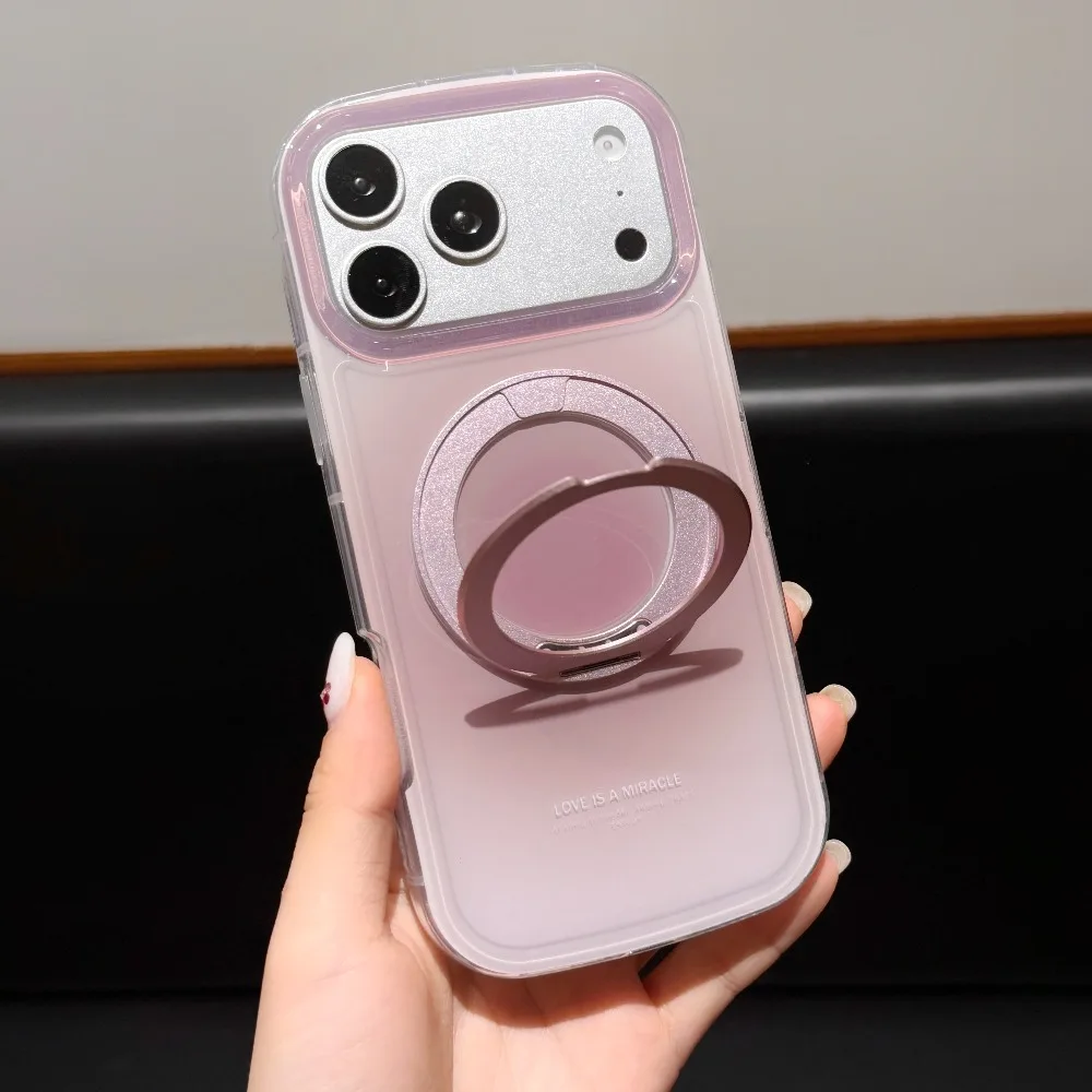 For iPhone 17 Pro Max Case Gradient Stand Magnetic Cover Lens Guard Shockproof Compatible with iPhone 16 15 14 13 12
For iPhone 17 Pro Max Case Gradient Stand Magnetic Cover Lens Guard Shockproof Compatible with iPhone 16 15 14 13 12