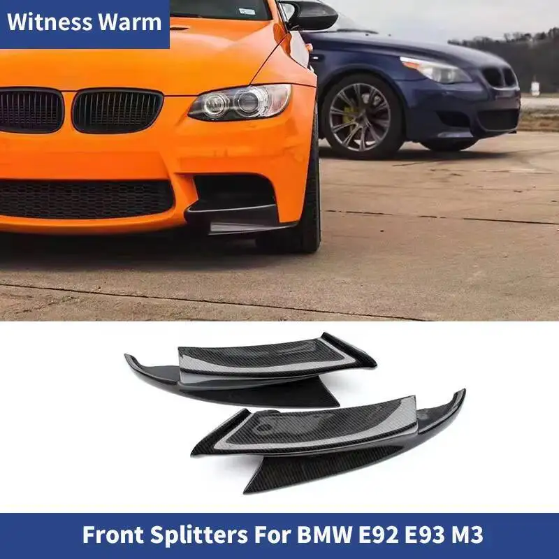 Carbon Fiber Front Bumper Splitters Lips Apron Cupwings Winglets Aprons for Bmw 3 Series E90 E92 E93 M3 Only 2005 - 2012
Carbon Fiber Front Bumper Splitters Lips Apron Cupwings Winglets Aprons for Bmw 3 Series E90 E92 E93 M3 Only 2005 - 2012