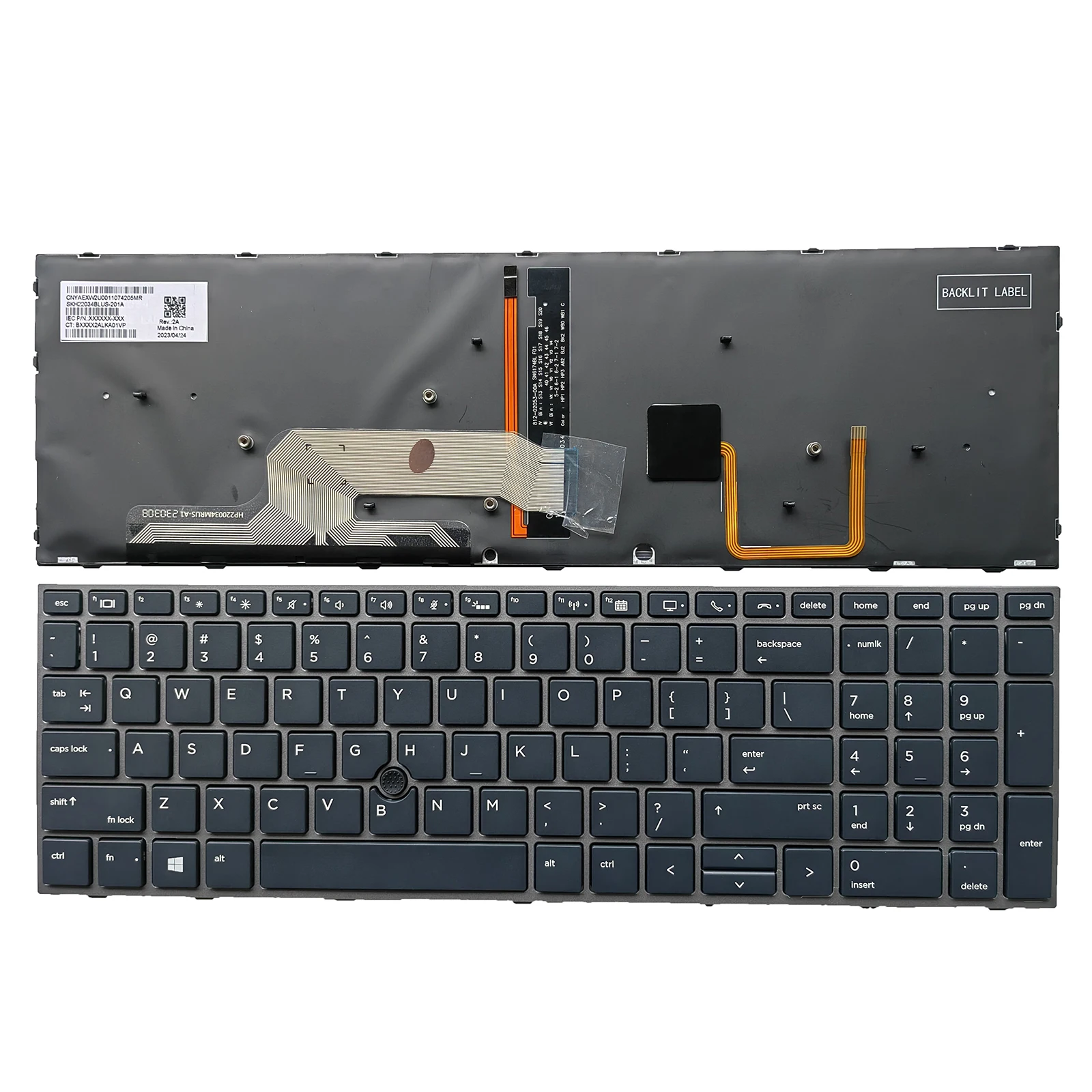 Клавиатура ноутбука США для Hp ZBOOK 15 G5 G6 ZBOOK 17 G5 G6 L29635-031 L12764-001 с указателем и подсветкой серебристой рамкой
Клавиатура ноутбука США для Hp ZBOOK 15 G5 G6 ZBOOK 17 G5 G6 L29635-031 L12764-001 с указателем и подсветкой серебристой рамкой