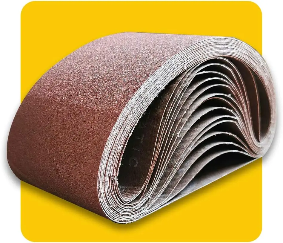 3 x 21 Inch 40 Grit Sanding Belt, Premium Aluminum Oxide, 12 Pack for Sanders
3 x 21 Inch 40 Grit Sanding Belt, Premium Aluminum Oxide, 12 Pack for Sanders