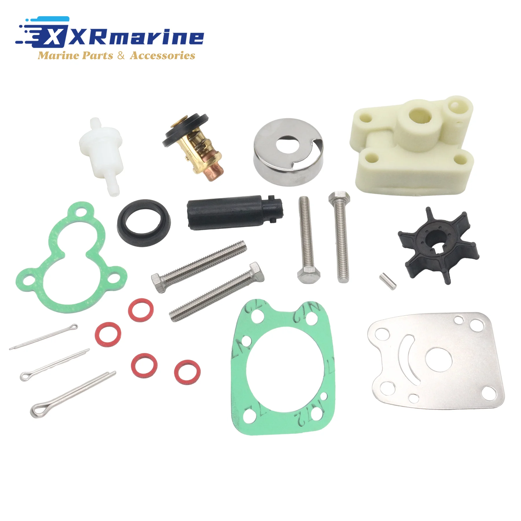 Fits Yamaha Maintenance Kit Outboard Water Pump Repair Kit 6E0-W0078-A2 with Thermostat 66M-12411-01 Fuel Filiter 646-24251-01
Fits Yamaha Maintenance Kit Outboard Water Pump Repair Kit 6E0-W0078-A2 with Thermostat 66M-12411-01 Fuel Filiter 646-24251-01