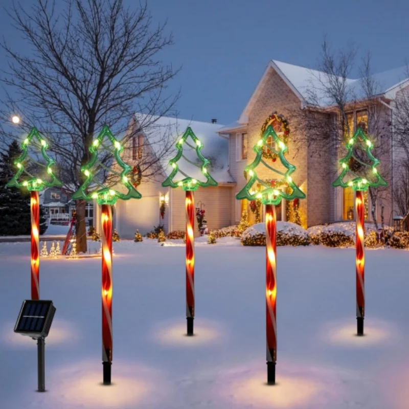 Green Christmas Tree Lights Solar Powered String for Outdoor Garden Lawn Christmas Decoration Holiday Atmosphere Lighting
Green Christmas Tree Lights Solar Powered String for Outdoor Garden Lawn Christmas Decoration Holiday Atmosphere Lighting