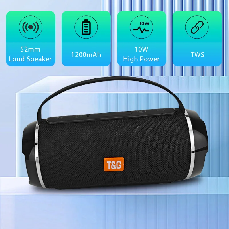 T&G TG166C Riding Motorcycle Speaker Portable Stereo Sound Speaker 1200mAh Battery 10W Dual Bass For Outdoor Camping Hiking
T&G TG166C Riding Motorcycle Speaker Portable Stereo Sound Speaker 1200mAh Battery 10W Dual Bass For Outdoor Camping Hiking