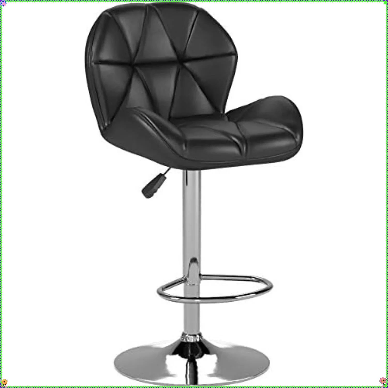 PU Leather Swivel Bar Stool Set - 2 Adjustable Height Backrest Stools for Kitchen Island, Home Bar | Modern Comfort Seating
PU Leather Swivel Bar Stool Set - 2 Adjustable Height Backrest Stools for Kitchen Island, Home Bar | Modern Comfort Seating