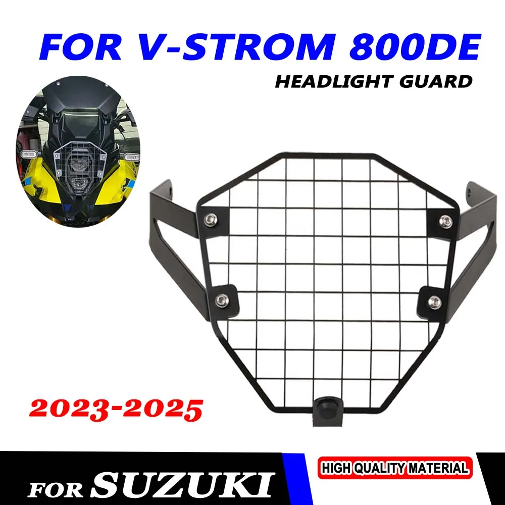 Motorcycle Headlight Grille Guard Protector Lamp Protection Cover FOR SUZUKI V-STROM 800DE Vstrom 800 DE 2023 2024 Accessories
Motorcycle Headlight Grille Guard Protector Lamp Protection Cover FOR SUZUKI V-STROM 800DE Vstrom 800 DE 2023 2024 Accessories
