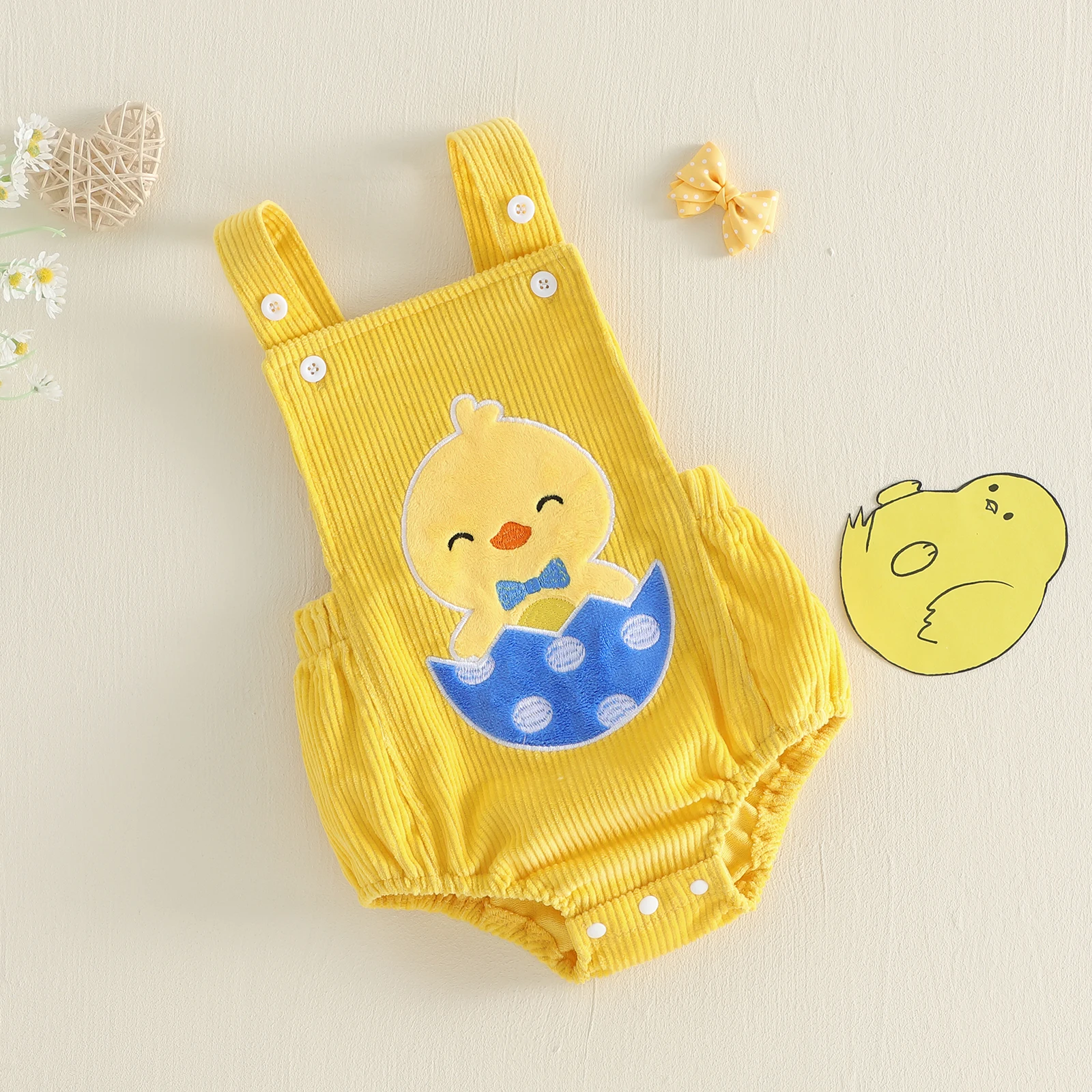 Детский комбинезон для малышей с квадратным вырезом, хлопковый весенний ромпер для младенцев, милый комбинезон без рукавов с вышивкой цыпленка на Пасху
Детский комбинезон для малышей с квадратным вырезом, хлопковый весенний ромпер для младенцев, милый комбинезон без рукавов с вышивкой цыпленка на Пасху