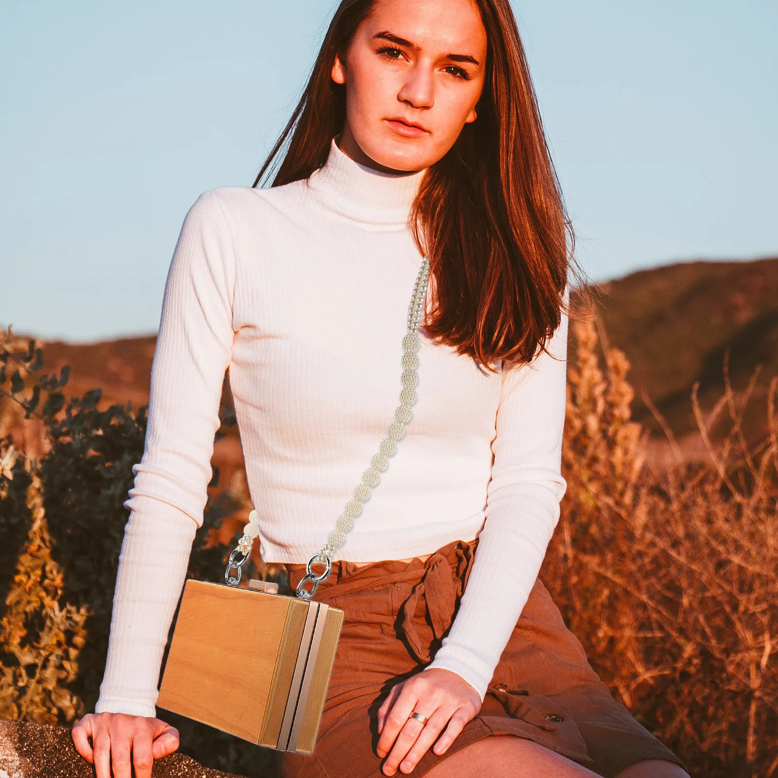 1Pcs Fashion Pearl Bag Chain Strap Replacement Stylish Purse Handbag Decor DIY Accessory Shoulder Strap Craft Ornament
1Pcs Fashion Pearl Bag Chain Strap Replacement Stylish Purse Handbag Decor DIY Accessory Shoulder Strap Craft Ornament