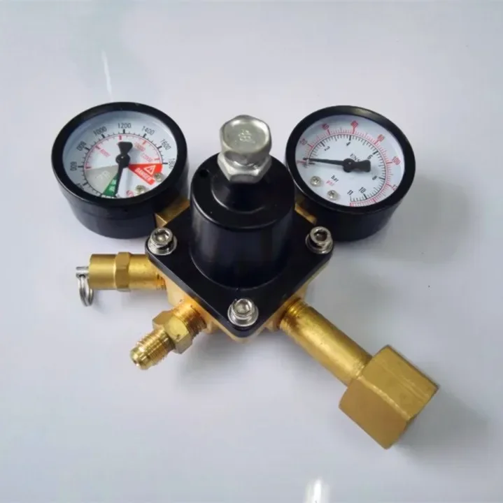 Манометр высокого давления CO2, стол для газовых баллонов, коммерческая карбоновая кислота теперь регулируется, общие аксессуары
Манометр высокого давления CO2, стол для газовых баллонов, коммерческая карбоновая кислота теперь регулируется, общие аксессуары