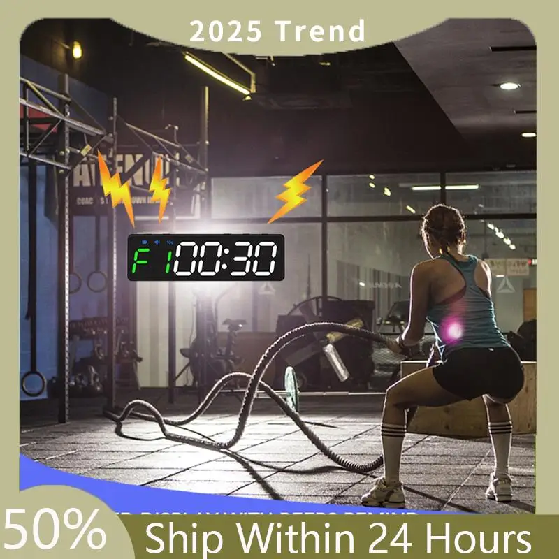 A35F New Rechargeable Mini Gym Clocks - Portable Stopwatch With Countdown/Up Clock & Magnetic Back For Fitness Training
A35F New Rechargeable Mini Gym Clocks - Portable Stopwatch With Countdown/Up Clock & Magnetic Back For Fitness Training