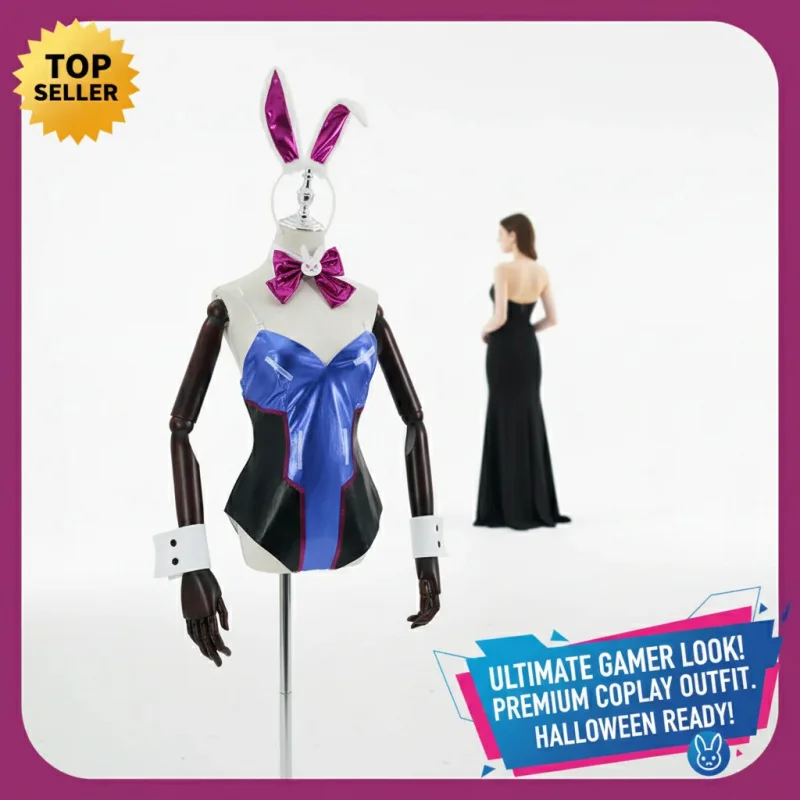 ☎TDA D.VA Cosplay Sexy Bunny Girl Jumpsuit Overwatch Hana Song Costume Women Romper Halloween☎
☎TDA D.VA Cosplay Sexy Bunny Girl Jumpsuit Overwatch Hana Song Costume Women Romper Halloween☎
