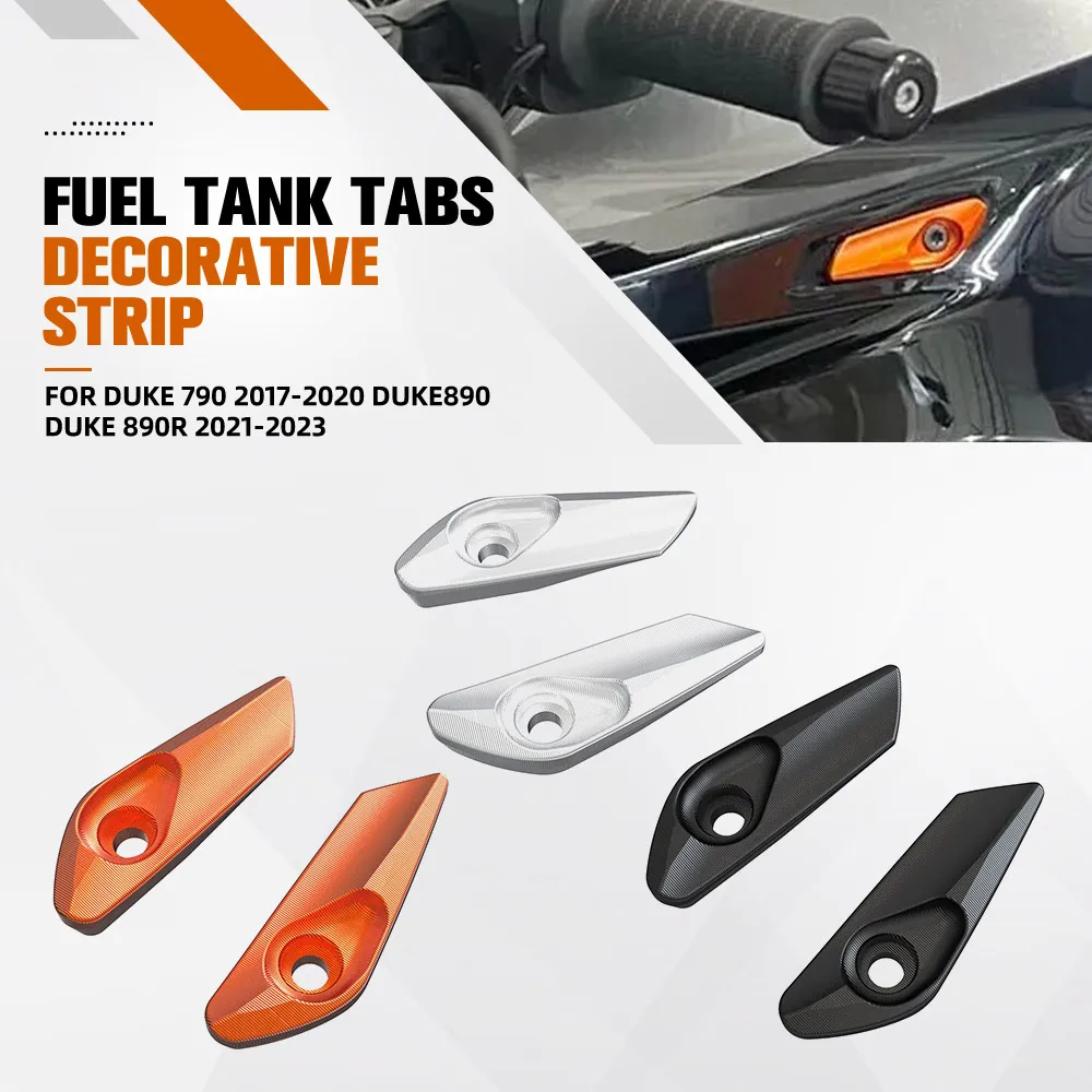 2024 790DUKE Motorcycle Accessories Aluminium Fuel Tank Tabs Decorative Strip For DUKE 790 2017-2020 DUKE890 DUKE 890R 2021-2023
2024 790DUKE Motorcycle Accessories Aluminium Fuel Tank Tabs Decorative Strip For DUKE 790 2017-2020 DUKE890 DUKE 890R 2021-2023