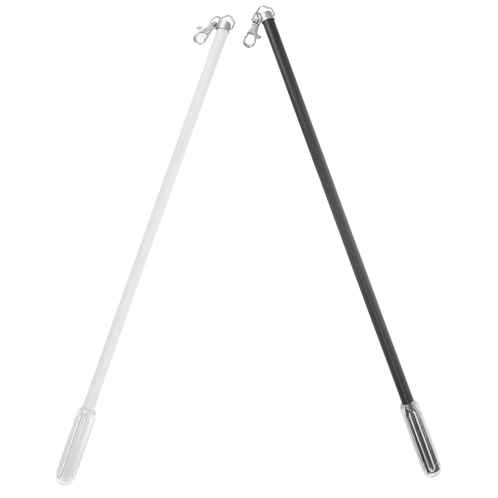 2 Pcs 50cm Curtain Track Rod Manual Pull Blinds Black White Plastic Stick Sturdy Construction Compression Resistance Drapery W
2 Pcs 50cm Curtain Track Rod Manual Pull Blinds Black White Plastic Stick Sturdy Construction Compression Resistance Drapery W