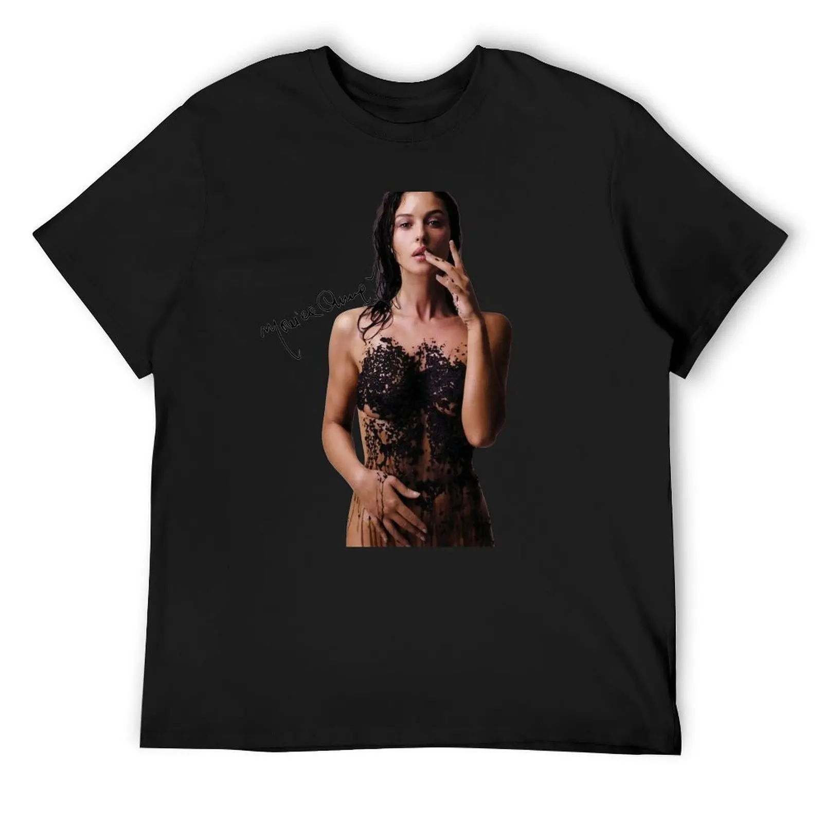 Monica Bellucci covered with black caviar T-Shirt anime plus size clothes shirts men
Monica Bellucci covered with black caviar T-Shirt anime plus size clothes shirts men