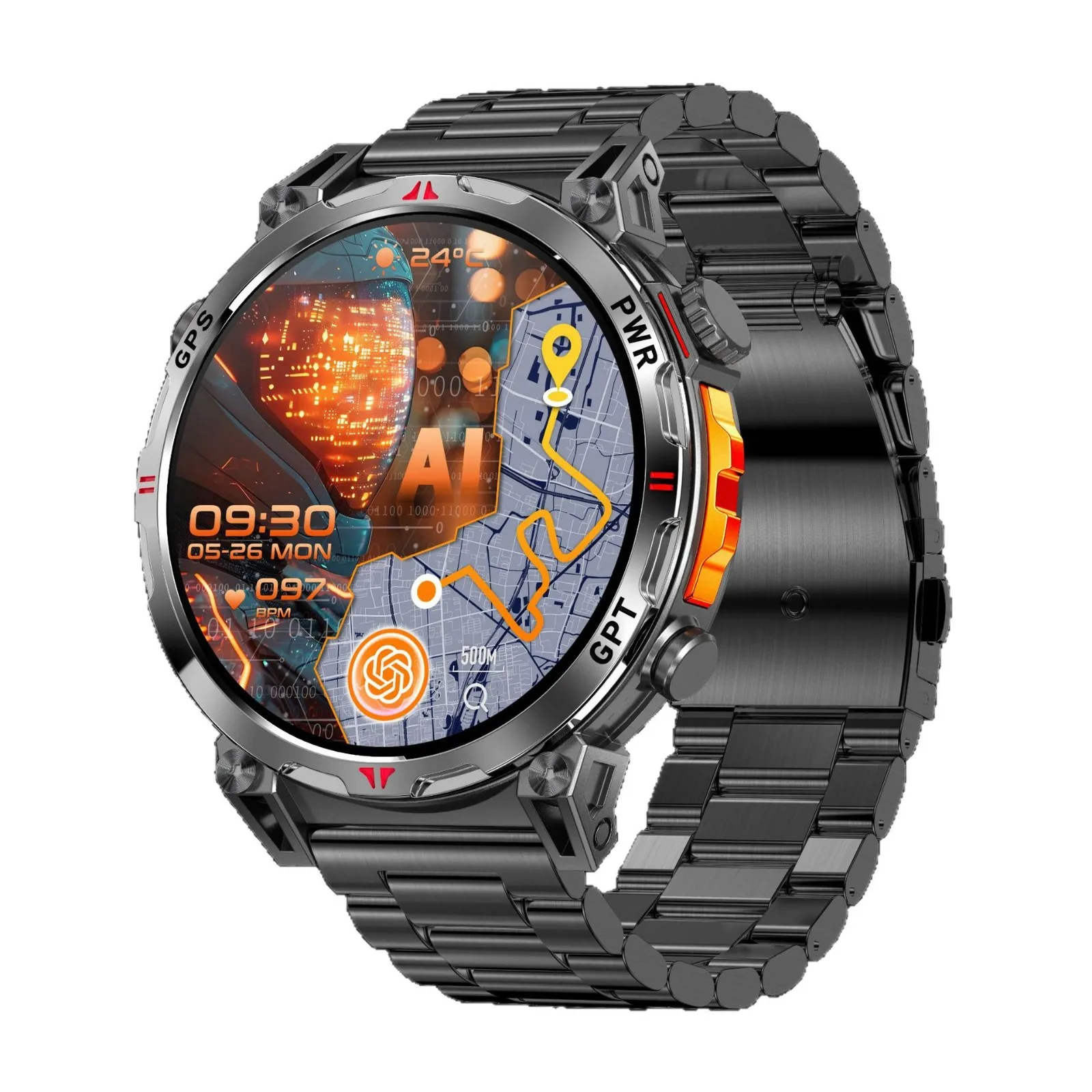 Трансграничный новый продукт KC93 Смарт-часы для занятий спортом на открытом воздухе Bluetooth-вызов GPS спортивный трек-палец AMOLED
Трансграничный новый продукт KC93 Смарт-часы для занятий спортом на открытом воздухе Bluetooth-вызов GPS спортивный трек-палец AMOLED