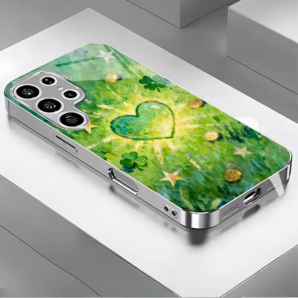 Impasto Green Heart cases s26 ultra case fashion phone Phone Case Glass for Samsung Galaxy S26 S25 S24 S23 S22 FE,Ultra,Plus
Impasto Green Heart cases s26 ultra case fashion phone Phone Case Glass for Samsung Galaxy S26 S25 S24 S23 S22 FE,Ultra,Plus