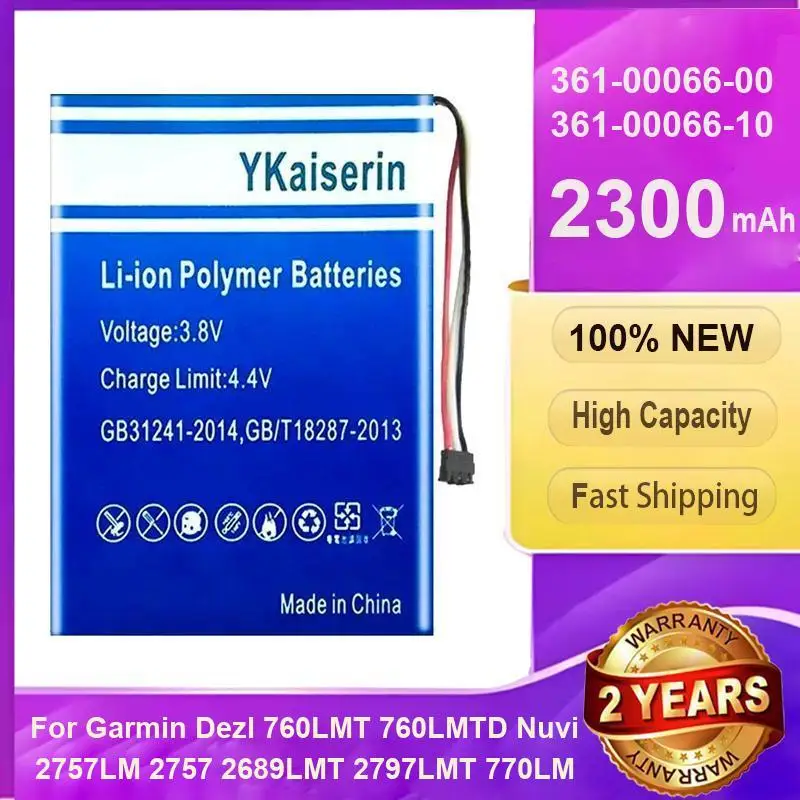 YKaiserin Battery for GARMIN Dezl 760LMT 760LMT-D Nuvi 2757LM 2757 2689LMT 2699LMT-D 2797LMT 770LM 361-00066-00 361-00066-10
YKaiserin Battery for GARMIN Dezl 760LMT 760LMT-D Nuvi 2757LM 2757 2689LMT 2699LMT-D 2797LMT 770LM 361-00066-00 361-00066-10