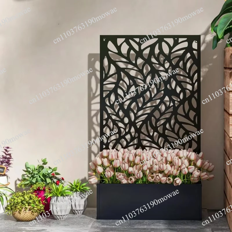 Coated metal wall hanging flower pots Outdoor flower pots are suitable for home and garden use
Coated metal wall hanging flower pots Outdoor flower pots are suitable for home and garden use