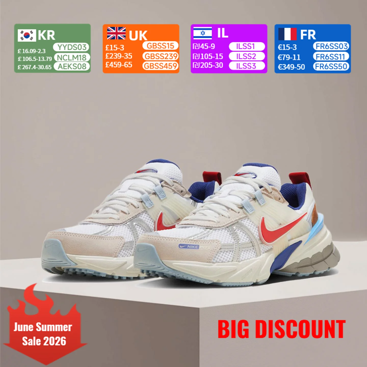 Nike V2K Run Retro Running Shoes Comfortable cushioning and durable construction Unisex casual everyday style HF5724-061
Nike V2K Run Retro Running Shoes Comfortable cushioning and durable construction Unisex casual everyday style HF5724-061