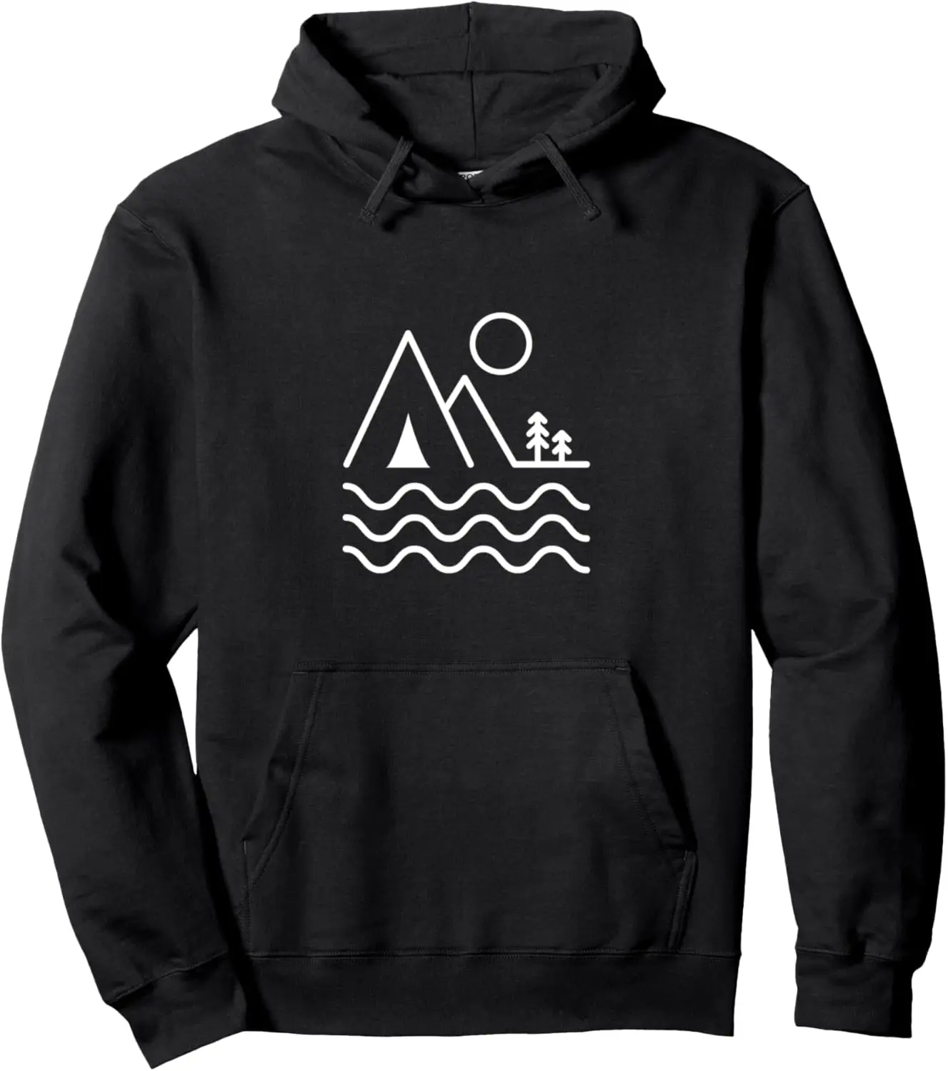 Minimalist Camping Landscape Line Art Design Pullover Hoodie Individuality Print Original Design Gifts Hoodie
Minimalist Camping Landscape Line Art Design Pullover Hoodie Individuality Print Original Design Gifts Hoodie