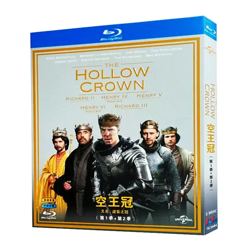 Blu-ray Ultra-High Definition British Drama The Hollow Crown Seasons 1-2 BD Disc Box Set with Chinese and English Subtitles
Blu-ray Ultra-High Definition British Drama The Hollow Crown Seasons 1-2 BD Disc Box Set with Chinese and English Subtitles