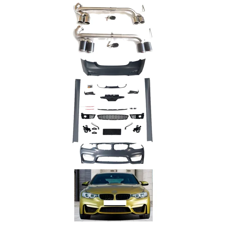 Dream Garage New Front Bumper Kit For 4 Series F32 F33 F36 2013-2020 M-Tech Design Plug+Play
Dream Garage New Front Bumper Kit For 4 Series F32 F33 F36 2013-2020 M-Tech Design Plug+Play