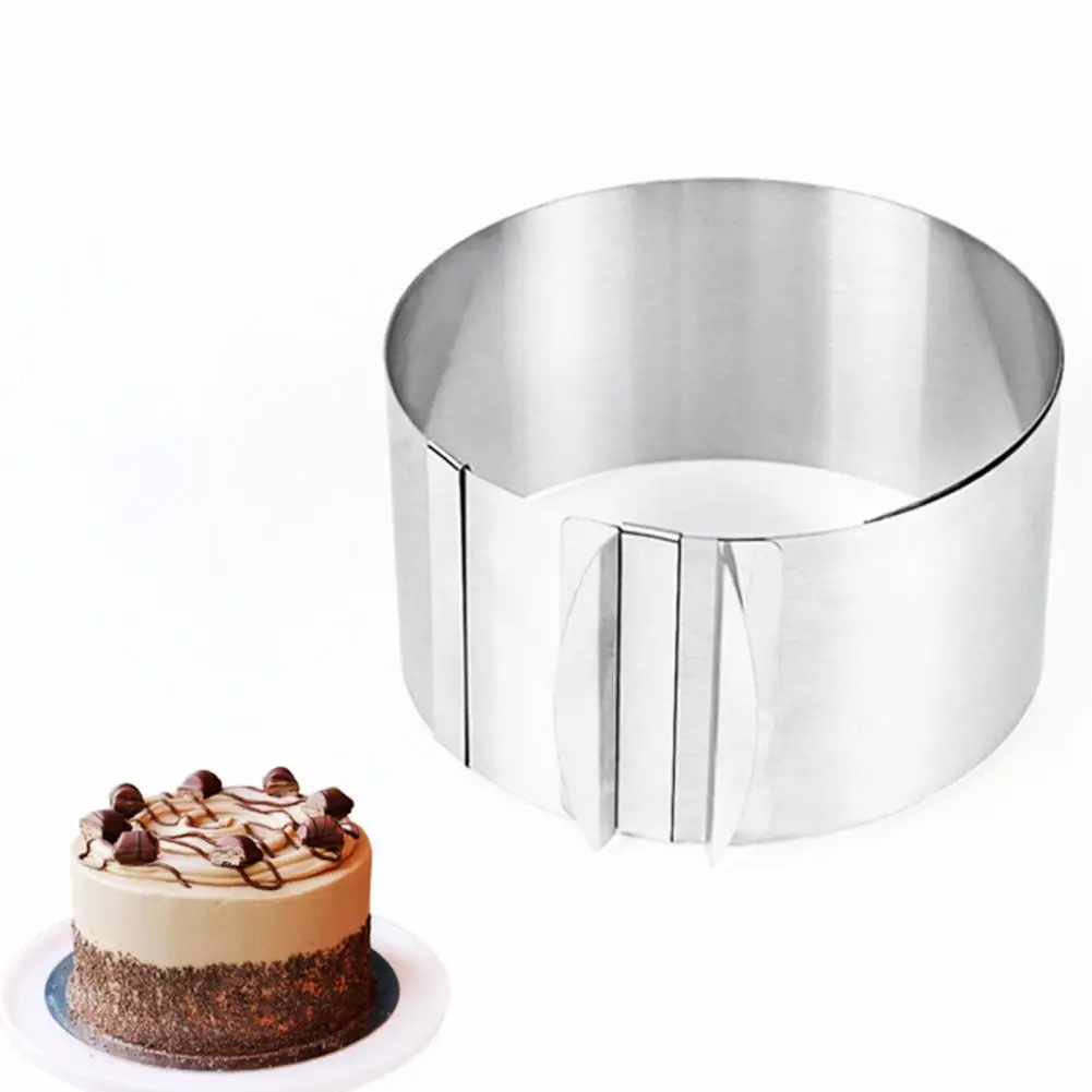 Small Cake Mold Cake Mold Versatile Stainless Steel Cake Rings Adjustable Reusable Baking Molds for Perfectly Cakes 6-12 Inch
Small Cake Mold Cake Mold Versatile Stainless Steel Cake Rings Adjustable Reusable Baking Molds for Perfectly Cakes 6-12 Inch