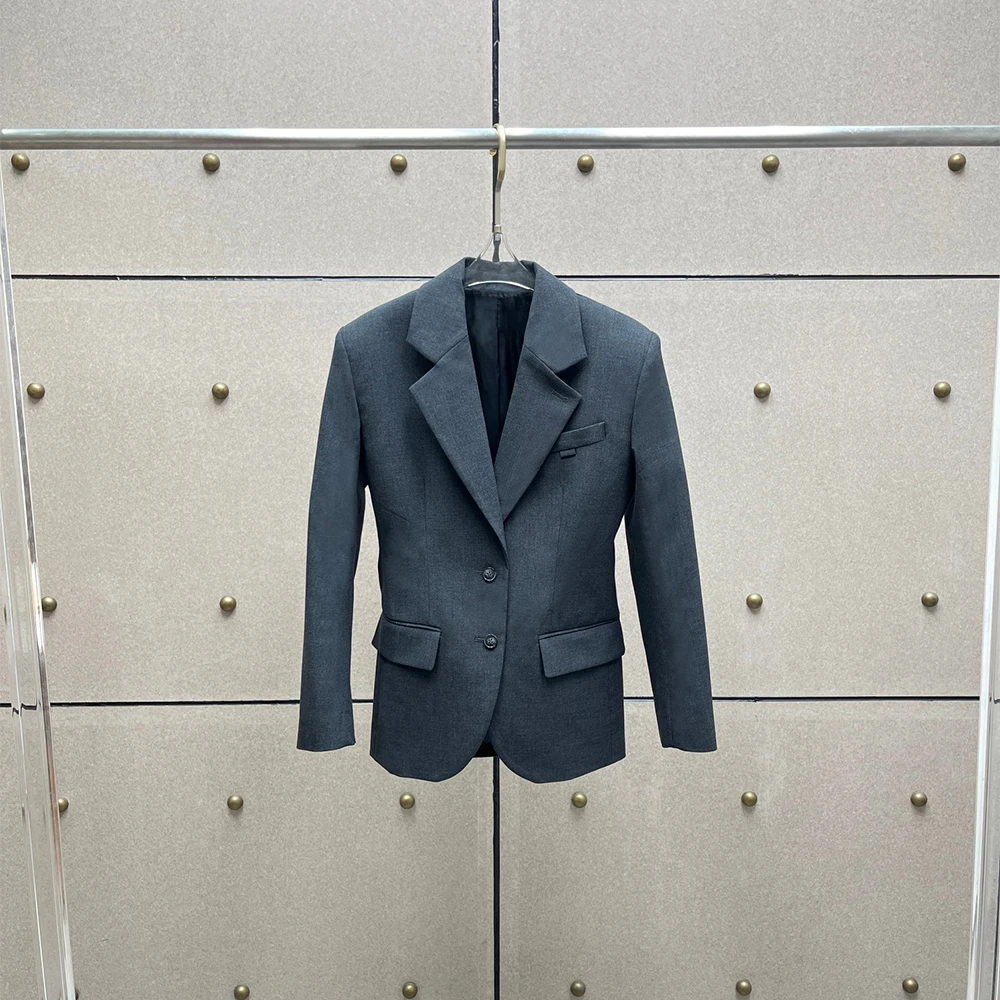Elegant Commuter Single-Breasted Long-Sleeve Fitted Waist Women's Jacket Spring 2026 New Arrival Y2K Style Suit Jacket
Elegant Commuter Single-Breasted Long-Sleeve Fitted Waist Women's Jacket Spring 2026 New Arrival Y2K Style Suit Jacket