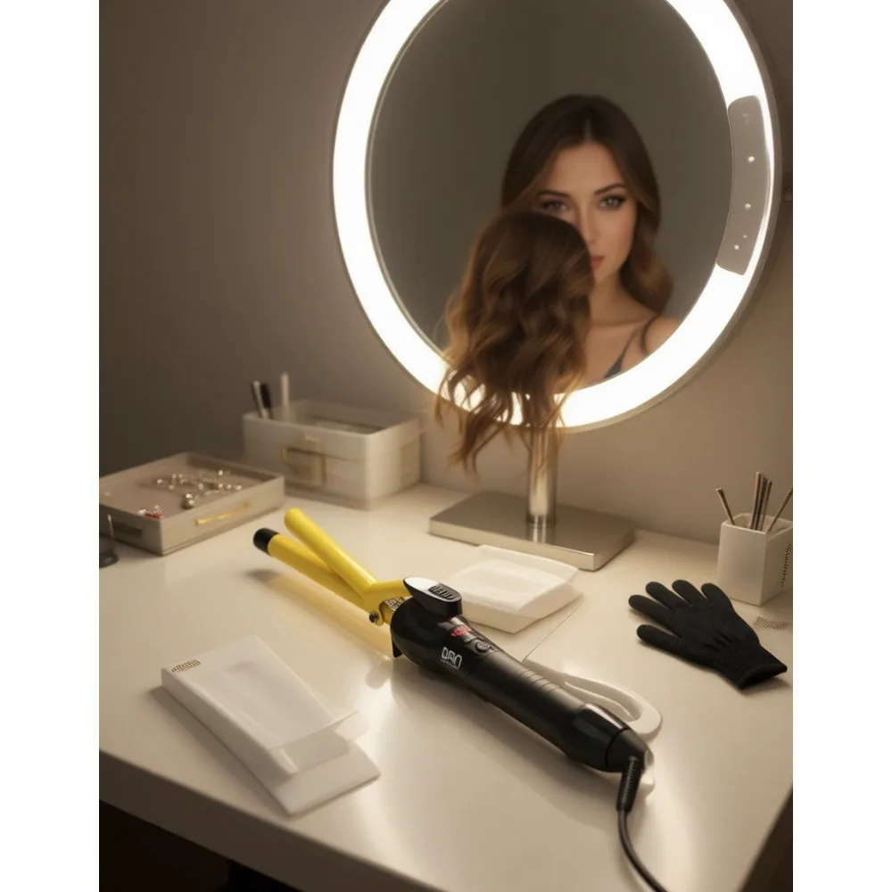 5/8 Inch Ceramic Curling Wand LCD Display Fast Heating Dual Voltage Auto Shut Off
5/8 Inch Ceramic Curling Wand LCD Display Fast Heating Dual Voltage Auto Shut Off