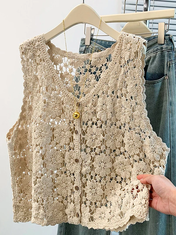 Bohemian Lace Hollow out Summer 2026 Travel Versatile Open Cardigan Vest Photography Friendly Fashion for Women City Commute
Bohemian Lace Hollow out Summer 2026 Travel Versatile Open Cardigan Vest Photography Friendly Fashion for Women City Commute