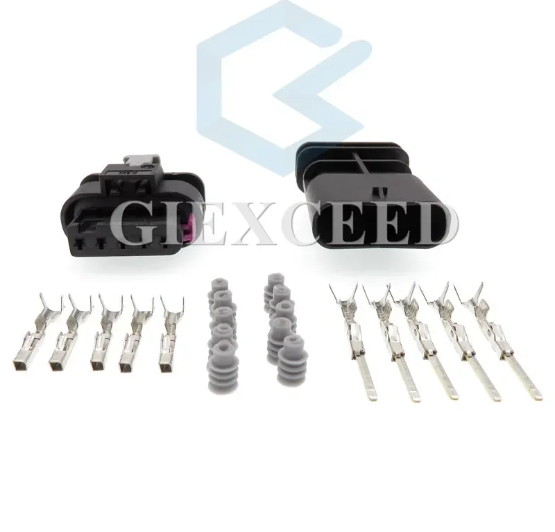 5 Pin 1-1718806-1 / 4F0 973 705 Automotive Electric Connector Waterproof Air Flow Meter Sensor Plug AC Assembly For VW Audi
5 Pin 1-1718806-1 / 4F0 973 705 Automotive Electric Connector Waterproof Air Flow Meter Sensor Plug AC Assembly For VW Audi