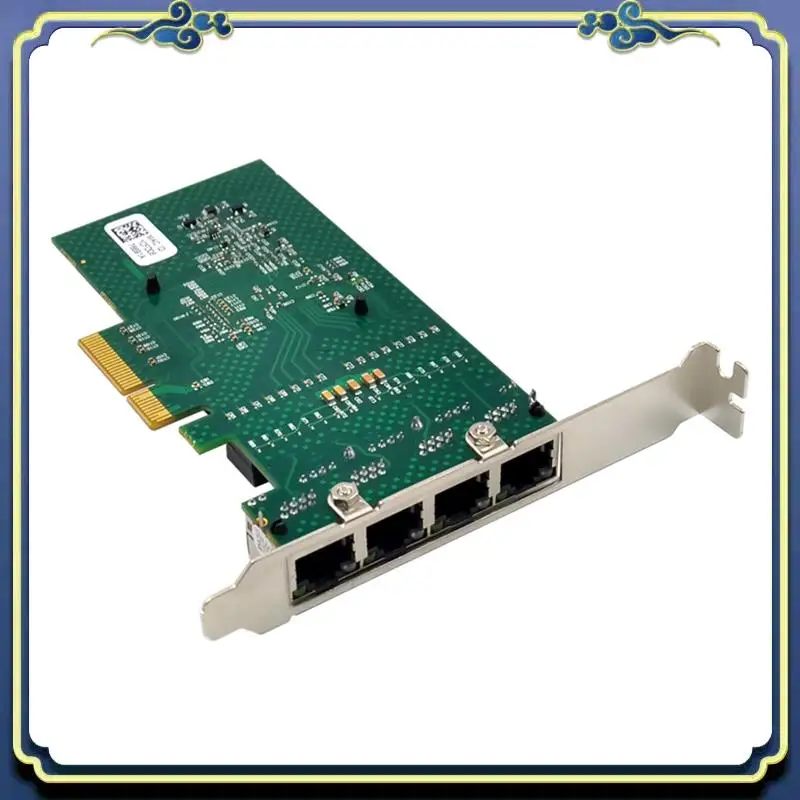 Portable 5X PCI-E X4 Server Network Card BCM5719 4 Port RJ45 Gigabit Ethernet Server Adapter PCI-E Network Card Adapter
Portable 5X PCI-E X4 Server Network Card BCM5719 4 Port RJ45 Gigabit Ethernet Server Adapter PCI-E Network Card Adapter