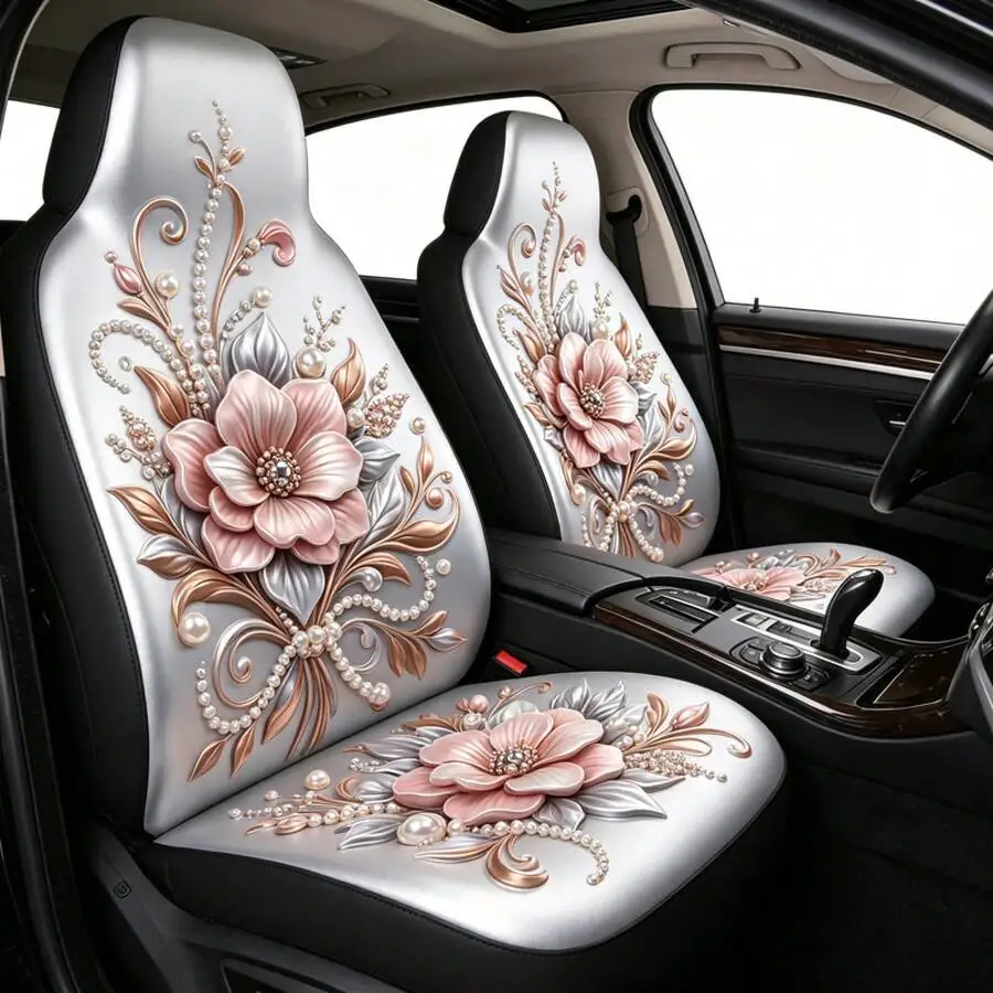 Elegant Floral Embroidered Car Seat Cover For Front Seat SUV Truck
Elegant Floral Embroidered Car Seat Cover For Front Seat SUV Truck
