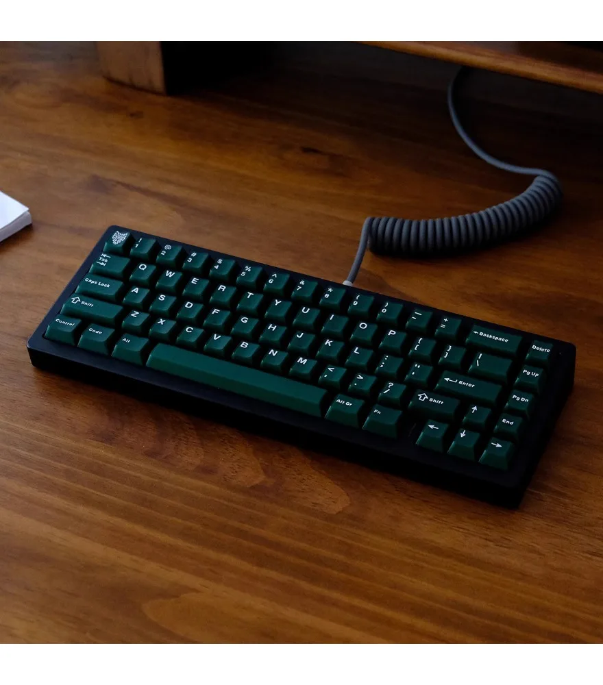 Magnetic axis keyboard Emerald semi-transparent keycap 114 keys ABS two-color original factory height adaptation Wooting etc
Magnetic axis keyboard Emerald semi-transparent keycap 114 keys ABS two-color original factory height adaptation Wooting etc