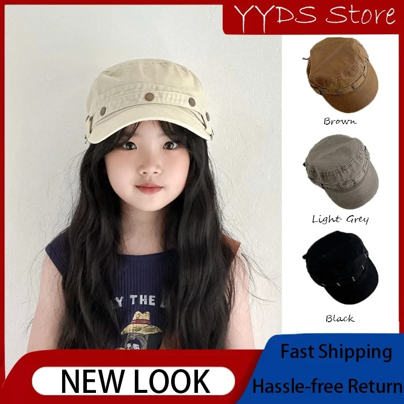 Retro Rivet Kids Newsboy Cap Vintage Plain Top Beret Sun Hat For Boys Girls Outdoor Daily Casual Wear
Retro Rivet Kids Newsboy Cap Vintage Plain Top Beret Sun Hat For Boys Girls Outdoor Daily Casual Wear