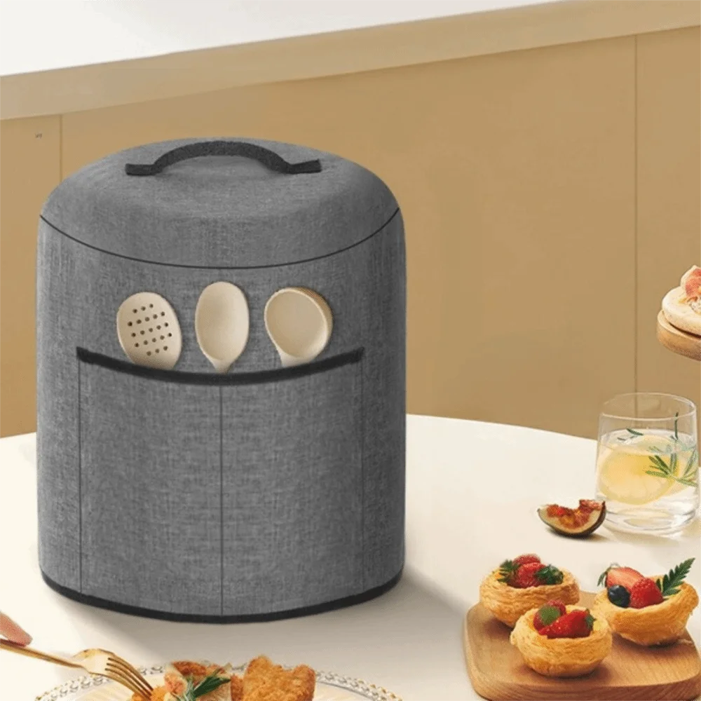 Oxford Cloth Air Fryer Dust Cover with Pocket Oil-resistant Kitchen Pressure Cooker Cover Reusable Washable
Oxford Cloth Air Fryer Dust Cover with Pocket Oil-resistant Kitchen Pressure Cooker Cover Reusable Washable