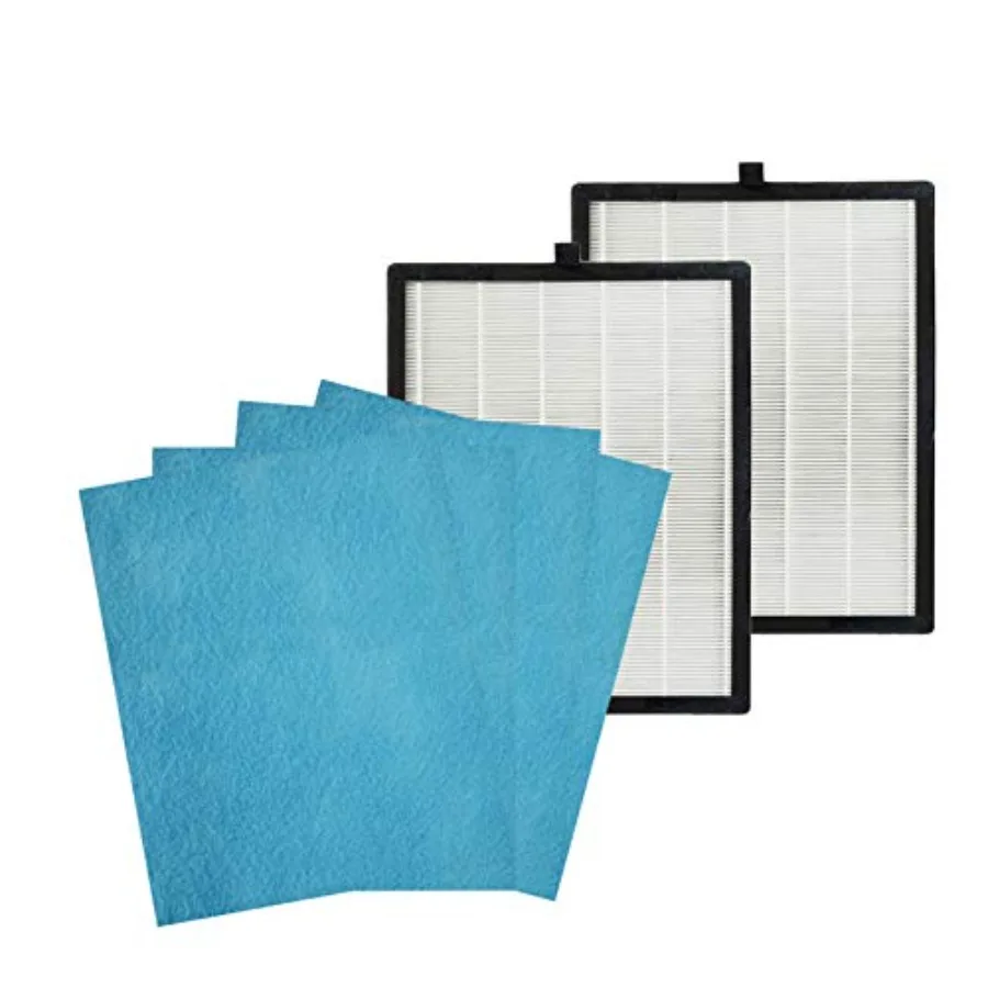 Replacement Filter Compatible with KVV and UNbeaten Pets 300 Air Purifiers, Pack of 2, H13 True HEPA Activated Carbon and Pre-F
Replacement Filter Compatible with KVV and UNbeaten Pets 300 Air Purifiers, Pack of 2, H13 True HEPA Activated Carbon and Pre-F