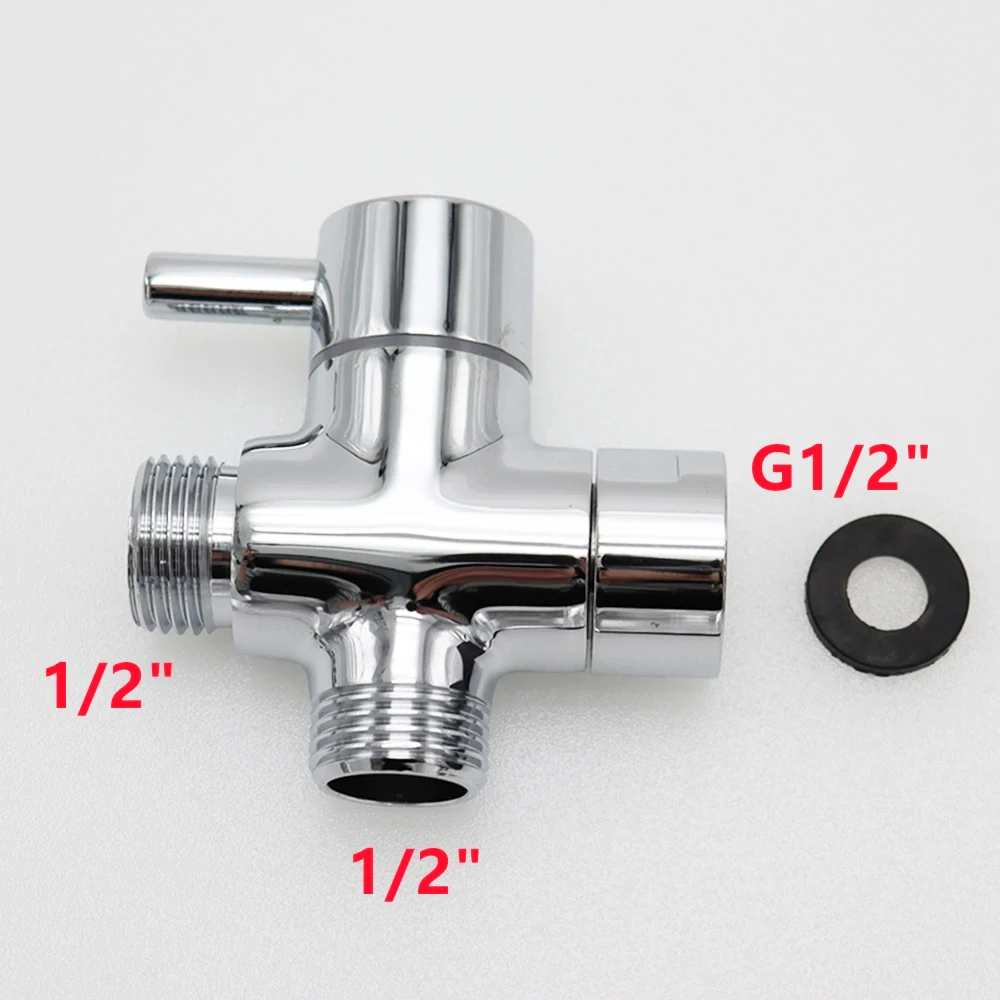 Тройник-адаптер G1/2 для душа, 3-ходовой переключатель для смесителя, распределитель воды для душевой лейки, нержавеющая сталь
Тройник-адаптер G1/2 для душа, 3-ходовой переключатель для смесителя, распределитель воды для душевой лейки, нержавеющая сталь
