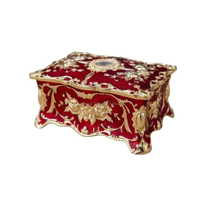 Ornate Handcraft Vintage Jewelry Case With Multiple Compartments Inside
Ornate Handcraft Vintage Jewelry Case With Multiple Compartments Inside