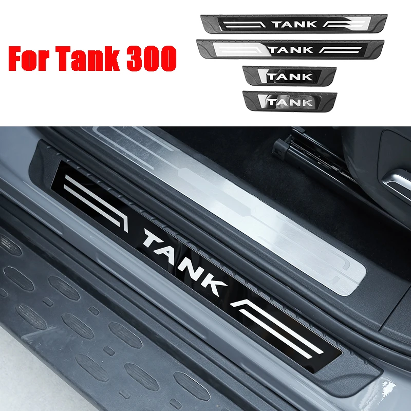 For Great Wall Tank 300 Threshold Bar Modification Door Welcome Pedal Anti Scratch ABS Door Protection Decoration Accessories
For Great Wall Tank 300 Threshold Bar Modification Door Welcome Pedal Anti Scratch ABS Door Protection Decoration Accessories