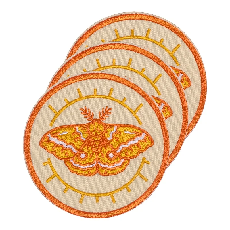 3pcs Round Butterfly Embroidered Heat Transfer Patches, Sewable, Suitable for Clothing, Jackets, Hats, DIY Decoration
3pcs Round Butterfly Embroidered Heat Transfer Patches, Sewable, Suitable for Clothing, Jackets, Hats, DIY Decoration