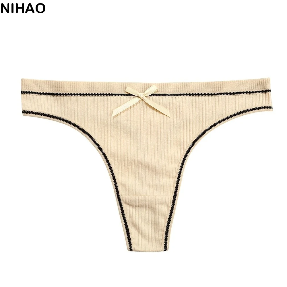 Breathable Soft Cotton Thongs Solid Color Underpants Low Waist Briefs Traceless Lingerie T-back Panties Girls
Breathable Soft Cotton Thongs Solid Color Underpants Low Waist Briefs Traceless Lingerie T-back Panties Girls