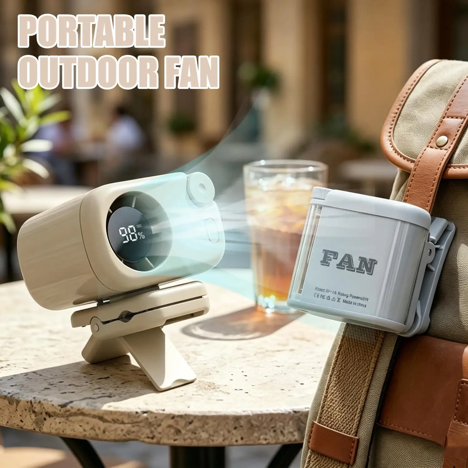 Portable Outdoor Travel Mini USB Fan 360° Rotatable Desktop Small Cooling Cooler Summer Handheld Slient Fan Universal
Portable Outdoor Travel Mini USB Fan 360° Rotatable Desktop Small Cooling Cooler Summer Handheld Slient Fan Universal