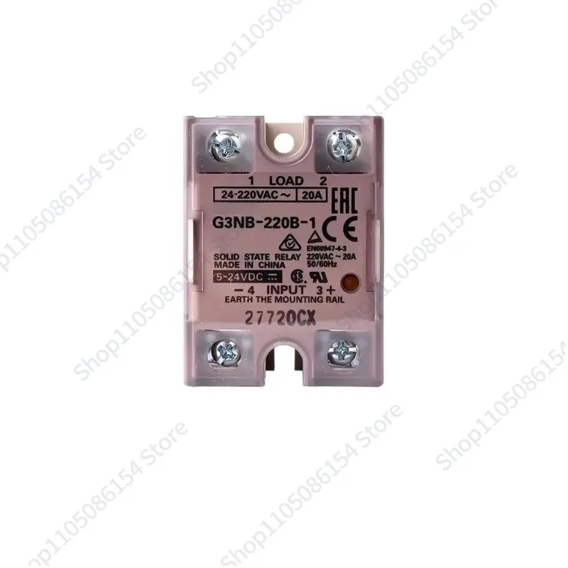 Solid State Relay G3NB-210B-1 205B 220B 225B 240B 275B DC5-24V
Solid State Relay G3NB-210B-1 205B 220B 225B 240B 275B DC5-24V